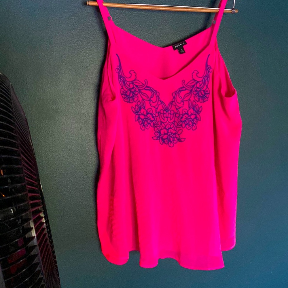 Hot pink swing cami Torrid size 1